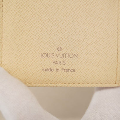 Louis Vuitton Wallet Damier Azure Portefeuille Viennois N61676 White Ladies