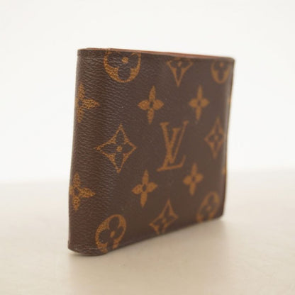 Louis Vuitton Wallet Monogram Portefeuille Marco NM M62288 Brown Men's