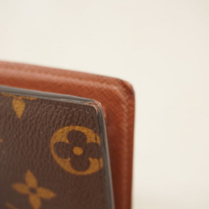 Louis Vuitton Wallet Monogram Portefeuille Marco NM M62288 Brown Men's