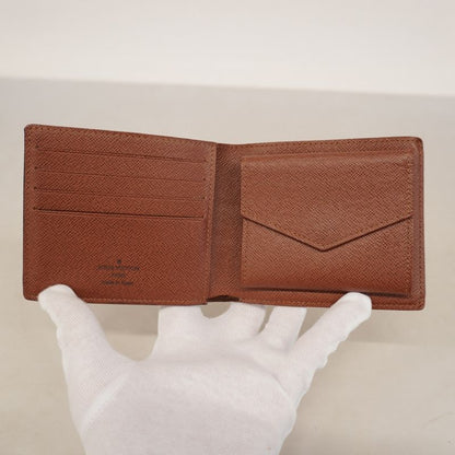 Louis Vuitton Wallet Monogram Portefeuille Marco NM M62288 Brown Men's