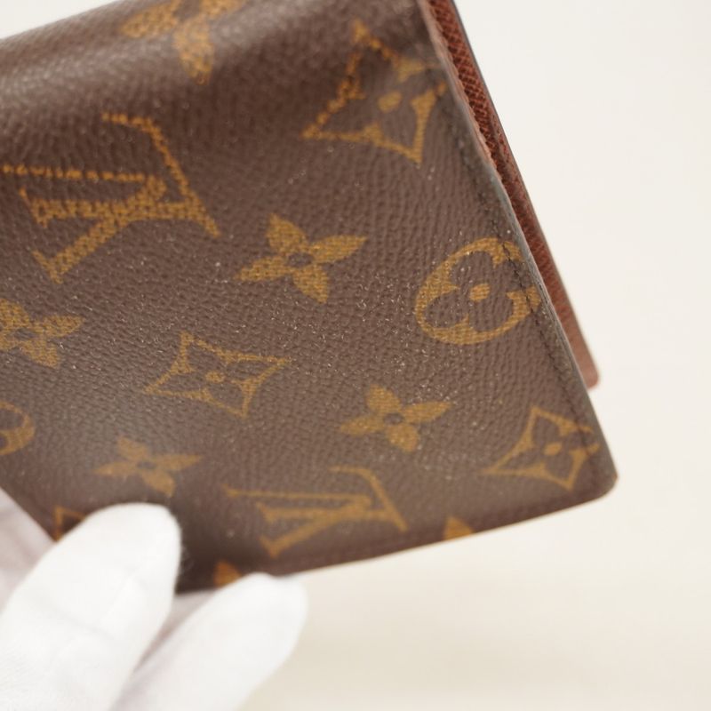 Louis Vuitton Wallet Monogram Portefeuille Marco NM M62288 Brown Men's