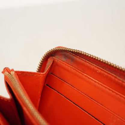Louis Vuitton Long Wallet Vernis Zippy Wallet M93724 Orange Sunset Ladies