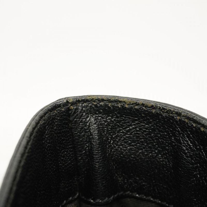 Chanel Tote Bag Perforated Leather Black Silver Hardware Women