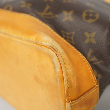 Louis Vuitton Tote Bag Monogram Lock It Orizontal M40104 Brown Women's