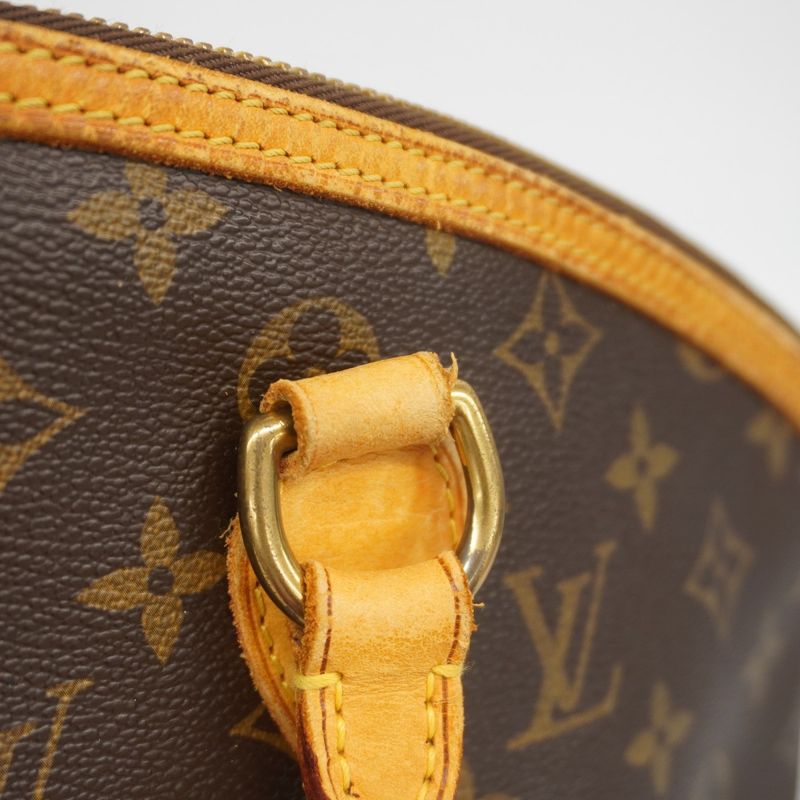 Louis Vuitton Tote Bag Monogram Lock It Orizontal M40104 Brown Women's