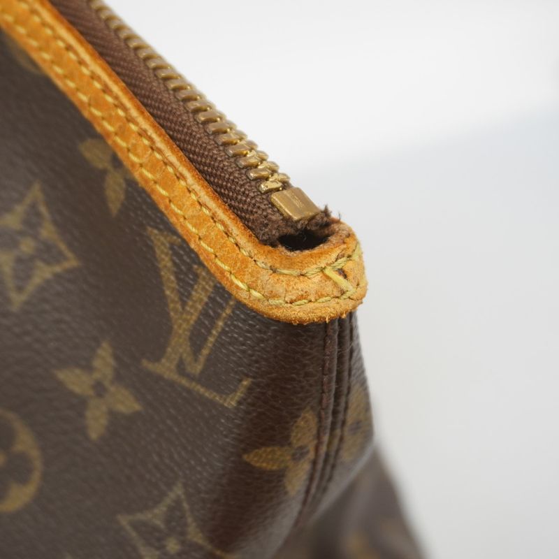 Louis Vuitton Tote Bag Monogram Lock It Orizontal M40104 Brown Women's