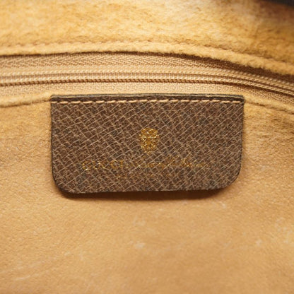 Gucci Shoulder Bag GG Supreme 40 02 022 PVC Brown Gold/silver Hardware Women