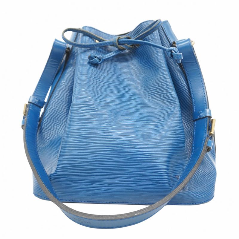 Louis Vuitton Shoulder Bag Epi Petite Noe M44105 Toledo Blue Women's