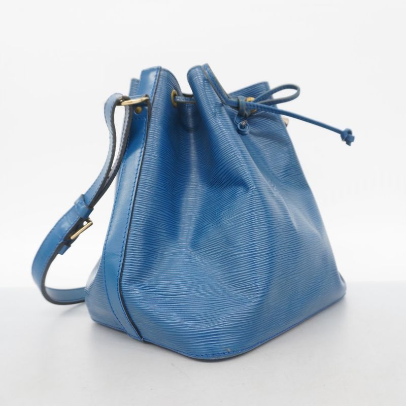 Louis Vuitton Shoulder Bag Epi Petite Noe M44105 Toledo Blue Women's