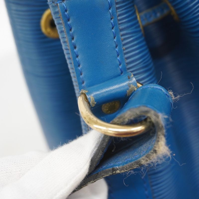 Louis Vuitton Shoulder Bag Epi Petite Noe M44105 Toledo Blue Women's