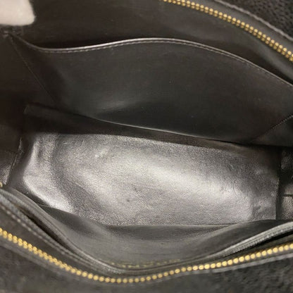 Chanel Tote Bag Revival Tote Caviar Skin Black Gold Hardware Women's