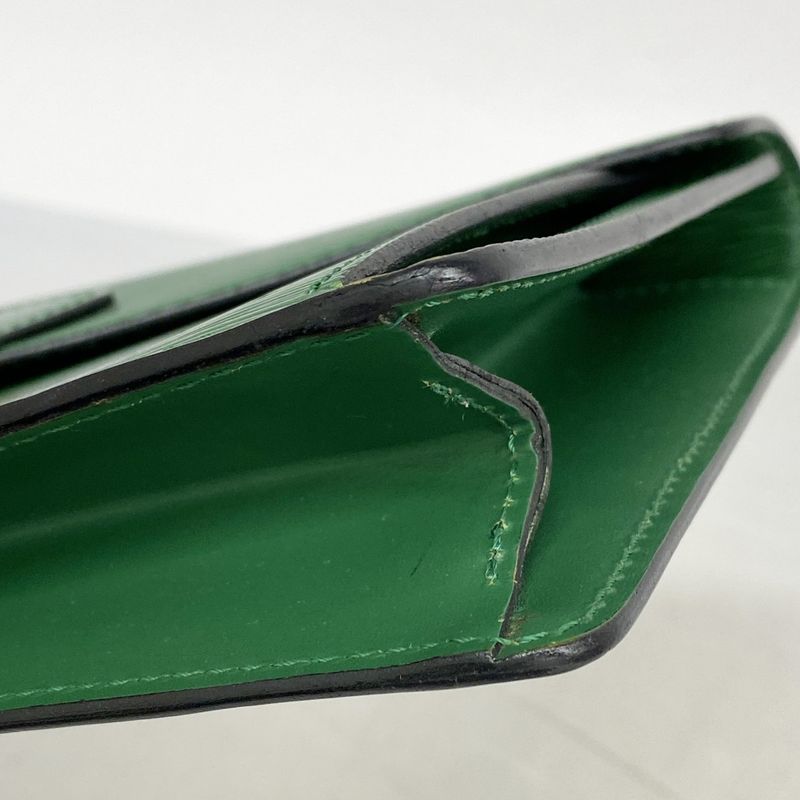 Louis Vuitton Clutch Bag Epi Pochette Serie Dragonne M52612 Borneo Green Men's