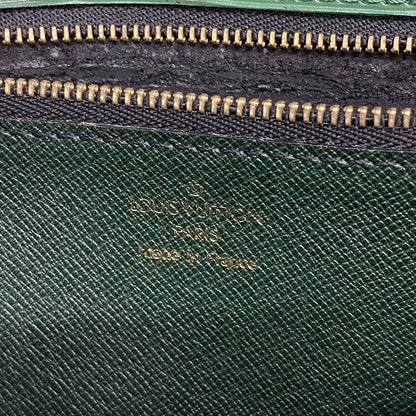 Louis Vuitton Clutch Bag Epi Pochette Serie Dragonne M52612 Borneo Green Men's