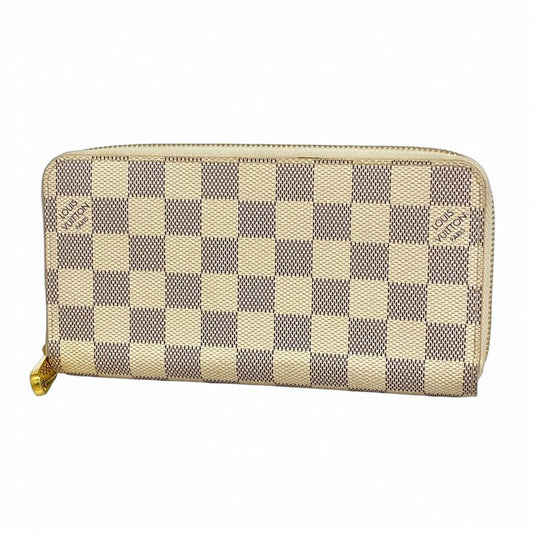 Louis Vuitton Long Wallet Damier Azure Zippy Wallet M41660 Whitemen Women Unisex