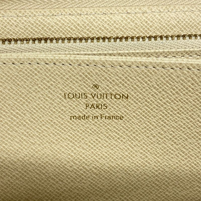 Louis Vuitton Long Wallet Damier Azure Zippy Wallet M41660 Whitemen Women Unisex