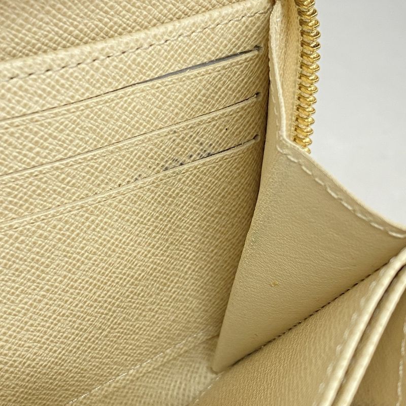 Louis Vuitton Long Wallet Damier Azure Zippy Wallet M41660 Whitemen Women Unisex