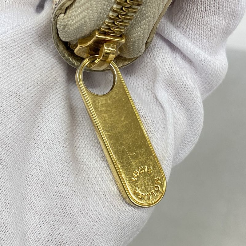 Louis Vuitton Long Wallet Damier Azure Zippy Wallet M41660 Whitemen Women Unisex