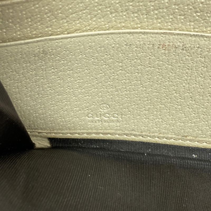 Gucci Long Wallet GG Canvas 307980 Canvas Brown Chien Pan Gold Hardware Men