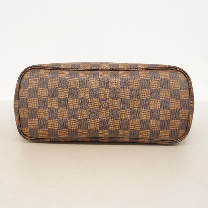 Louis Vuitton Damier Neverfull PM N51109 Ebene Womens Tote Bag