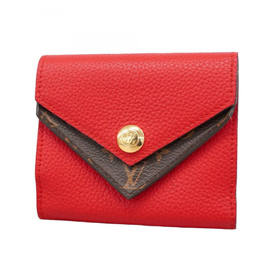Louis Vuitton Trifold Wallet Monogram Portefeuille Dubre Vcompact M64419 Ruby