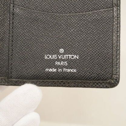 Louis Vuitton Taiga Pocket Organizer Card Case M30512 Ardoise Men's