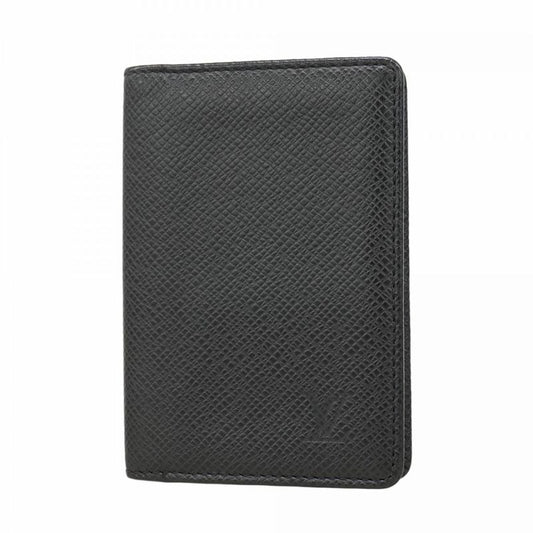 Louis Vuitton Taiga Pocket Organizer Card Case M30512 Ardoise Men's