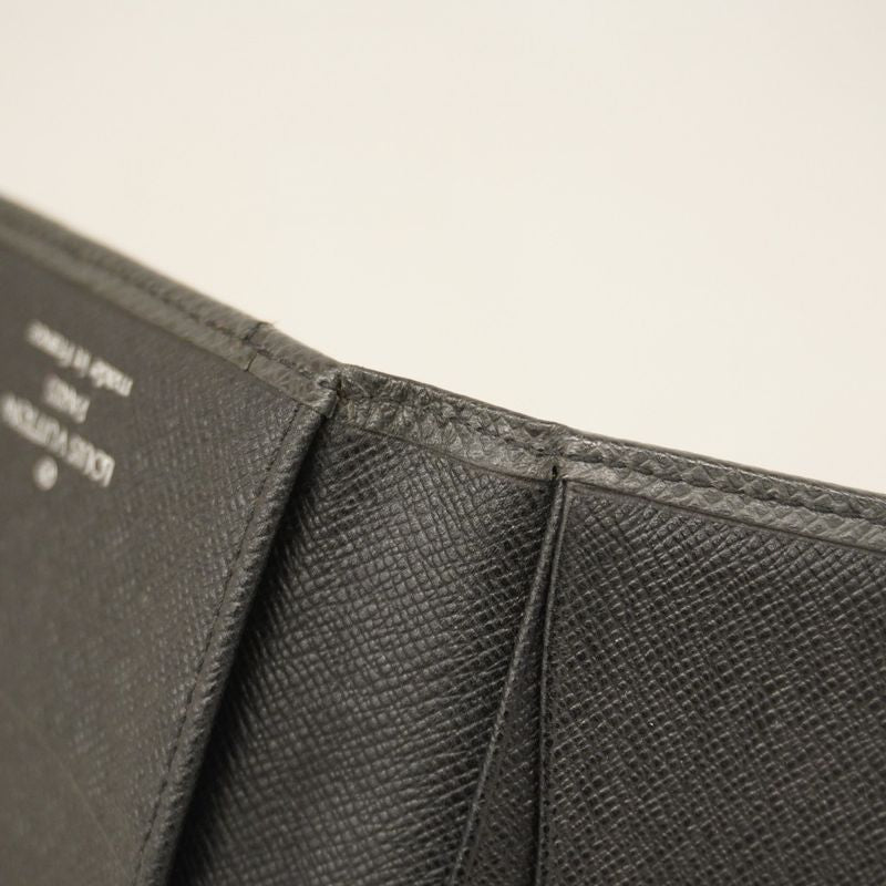 Louis Vuitton Taiga Pocket Organizer Card Case M30512 Ardoise Men's