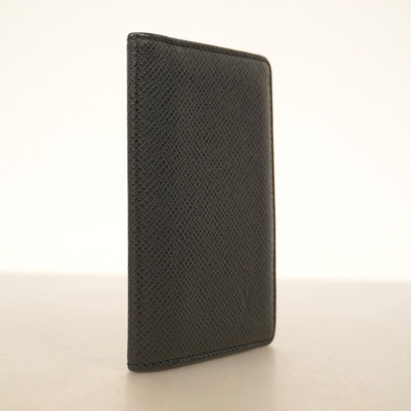 Louis Vuitton Taiga Pocket Organizer Card Case M30512 Ardoise Men's