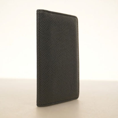 Louis Vuitton Taiga Pocket Organizer Card Case M30512 Ardoise Men's
