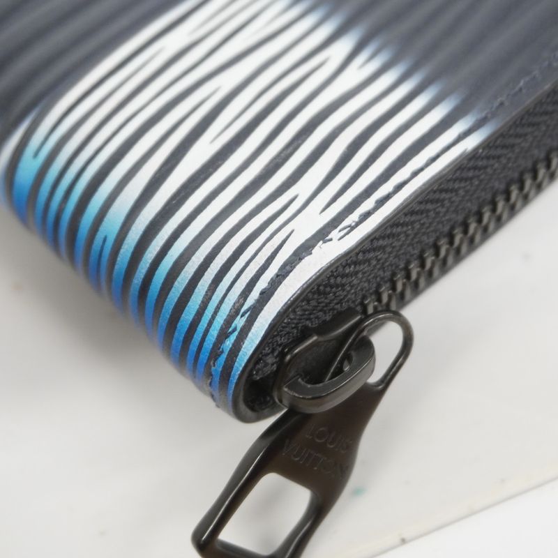 Louis Vuitton Long Wallet Damierache Epi XL Zippy Wallet Vertical M82820 Black