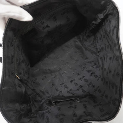 Gucci Tote Bag GG Canvas 211976 Canvas Black Chien Pan Gold Hardware Women's