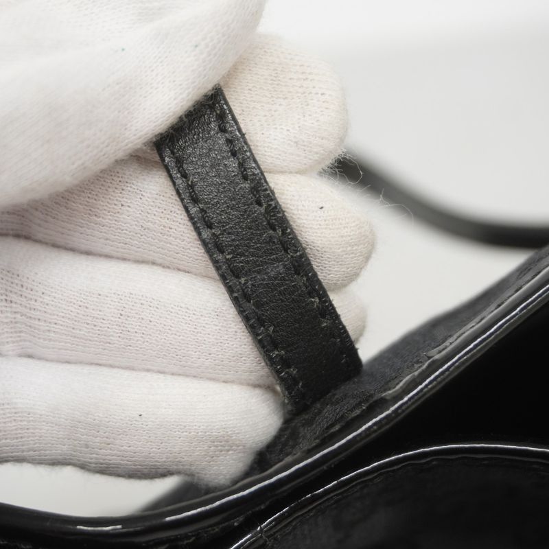 Gucci Tote Bag GG Canvas 211976 Canvas Black Chien Pan Gold Hardware Women's