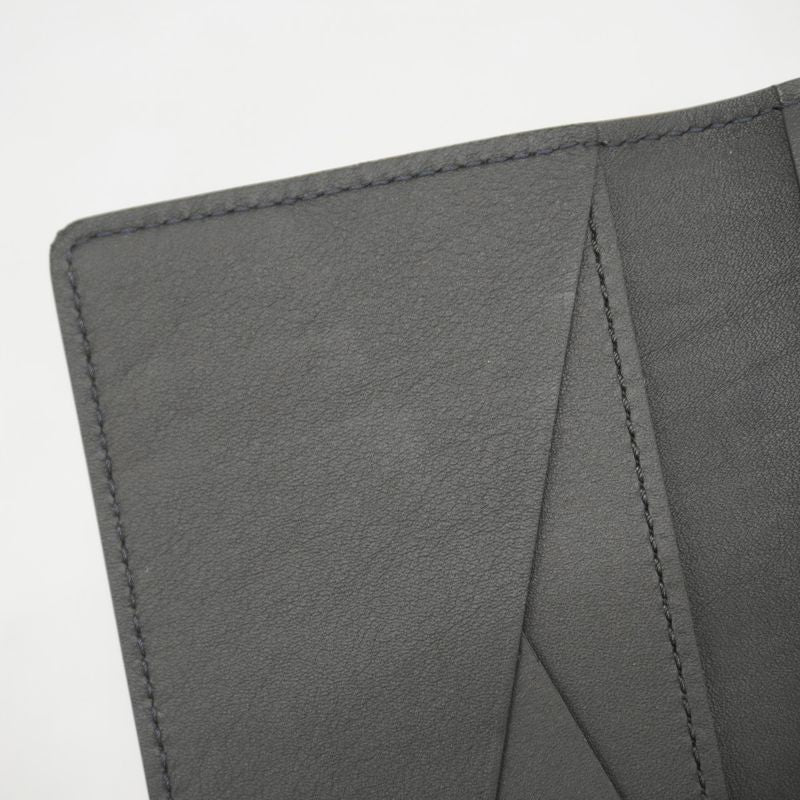 Louis Vuitton Card Case Damierasch Epi XL Organizer Duposhe M82822 Black White