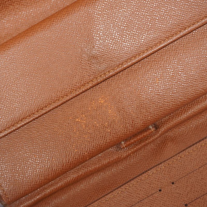 Louis Vuitton Trifold Long Wallet Monogram Porte Trésor International M61215