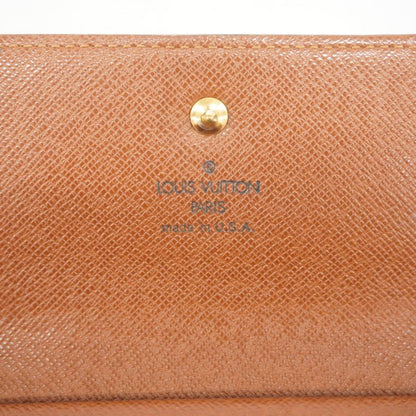 Louis Vuitton Trifold Long Wallet Monogram Porte Trésor International M61215
