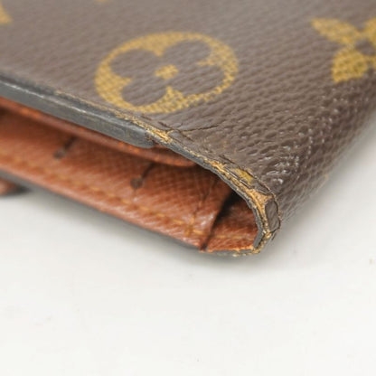 Louis Vuitton Trifold Long Wallet Monogram Porte Trésor International M61215