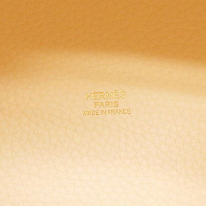 Hermes Handbag Picotin Lock PM Taurillon Cles Mans Nata Gold Hardware B