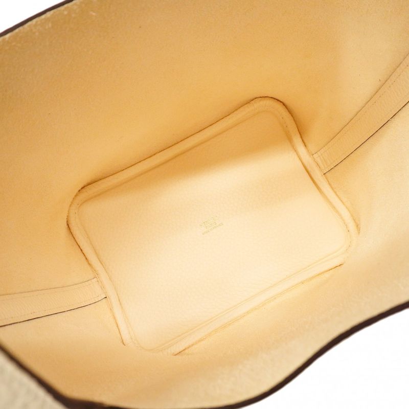 Hermes Handbag Picotin Lock PM Taurillon Cles Mans Nata Gold Hardware B