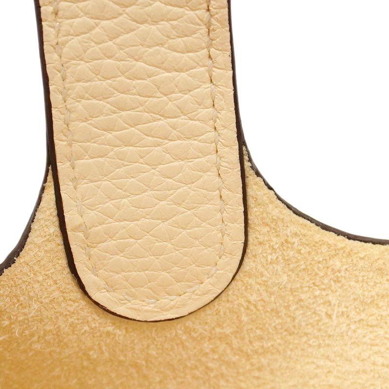 Hermes Handbag Picotin Lock PM Taurillon Cles Mans Nata Gold Hardware B