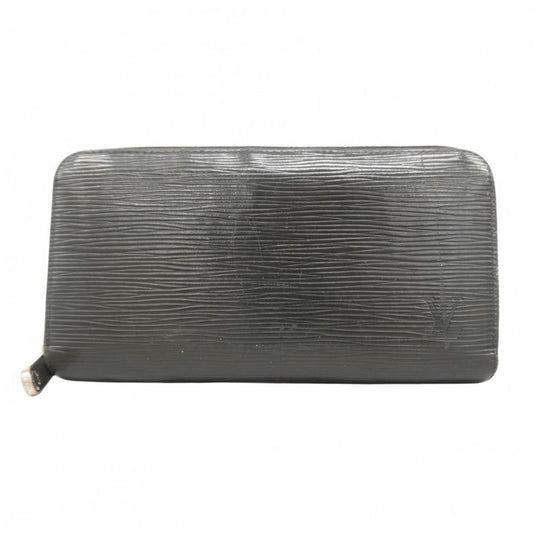 Louis Vuitton Epi Zippy Wallet M61857 Noir Black Men Women Unisex