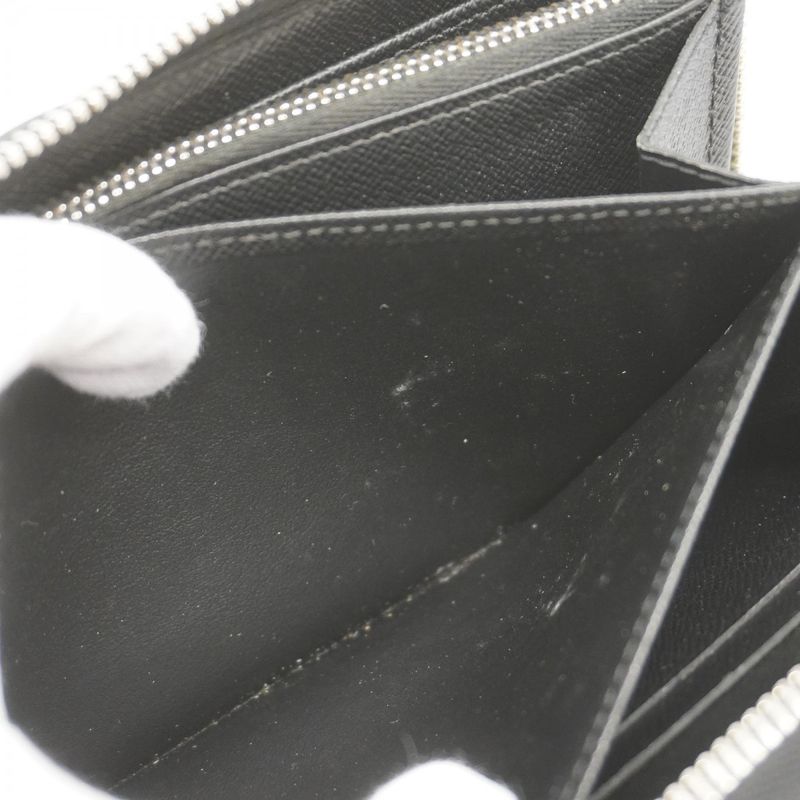 Louis Vuitton Epi Zippy Wallet M61857 Noir Black Men Women Unisex