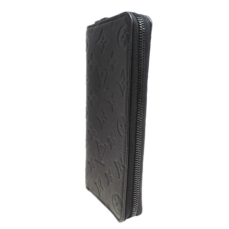 Louis Vuitton Wallets Men's Brand Long Wallet Monogram Shadow Zippy Wallet
