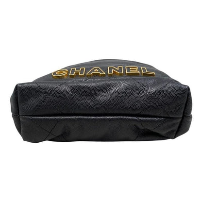 Chanel Handbag Shoulder Bag Chanel 22 Mini As3980 Matelasse Caviar Skin Logo