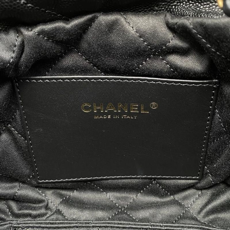 Chanel Handbag Shoulder Bag Chanel 22 Mini As3980 Matelasse Caviar Skin Logo