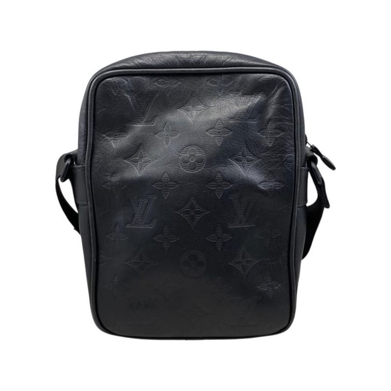 Louis Vuitton Shoulder Bag Danube PM M43681 Monogram Shadow Noir Black Louis