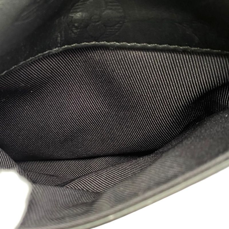 Louis Vuitton Shoulder Bag Danube PM M43681 Monogram Shadow Noir Black Louis