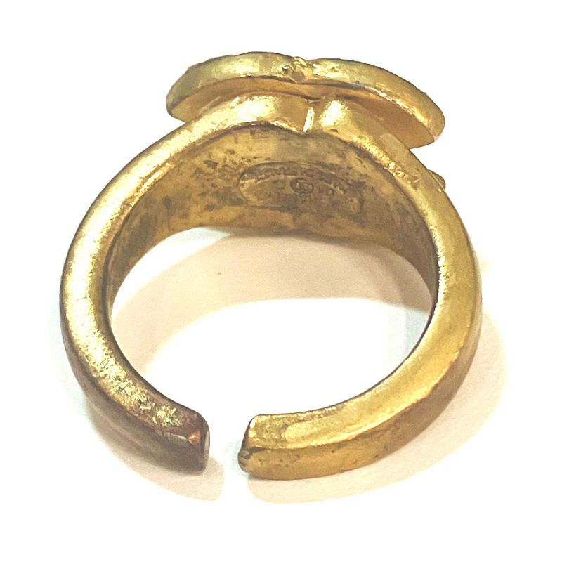 Chanel COCO Mark Rhinestone Ring : Y3184