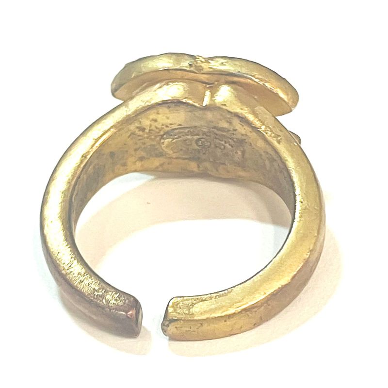 Chanel COCO Mark Rhinestone Ring : Y3184