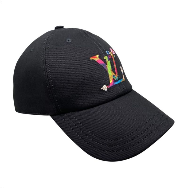 Louis Vuitton X Takashi Murakami Hat Cap Super Flat M5000m Cotton LV Logo