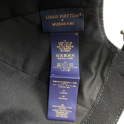Louis Vuitton X Takashi Murakami Hat Cap Super Flat M5000m Cotton LV Logo